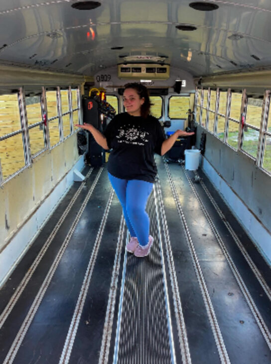 autobús, Casa móvil, Pareja