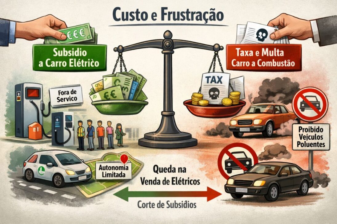 Coche eléctrico crece con restricciones a vehículos de combustión, subsidios para coches eléctricos y ventas de coches eléctricos en China, Europa y Estados Unidos.
