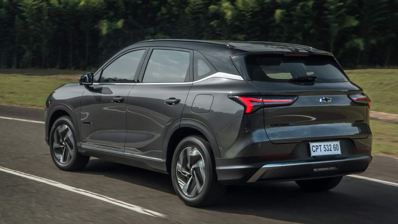 Chevrolet Captiva EV 2026 es SUV eléctrico con espacio interno generoso, autonomía de 301 km y consumo equivalente a 36 km/l para el día a día.