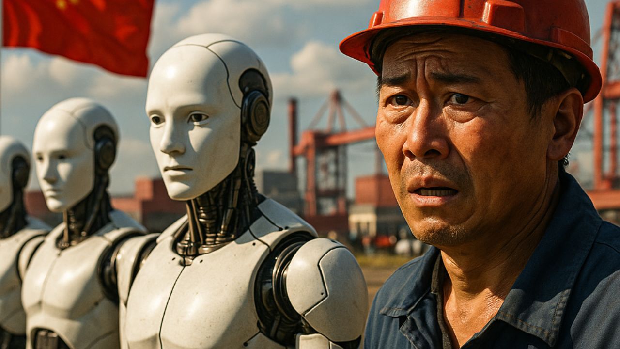 China entrega robôs humanoides para trabalhar 24 horas, acelera substituição de pessoas, ameaça milhões de vagas até 2030 e expõe histórias reais de trabalhadores já perdendo espaço