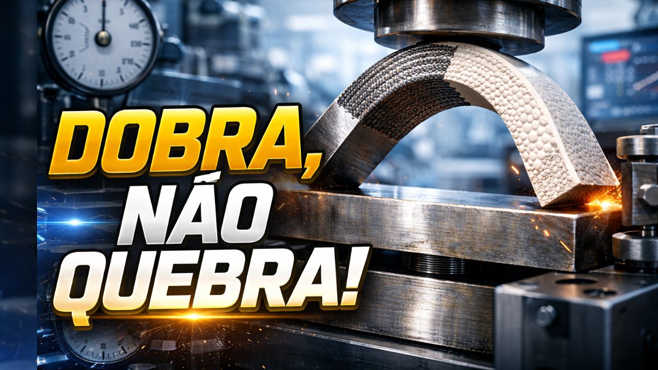 Cientistas dos EUA criam cerâmica flexível impressa em 3D, compósito inteligente dobra sem quebrar, absorve impactos, suporta tração flexão compressão (2)