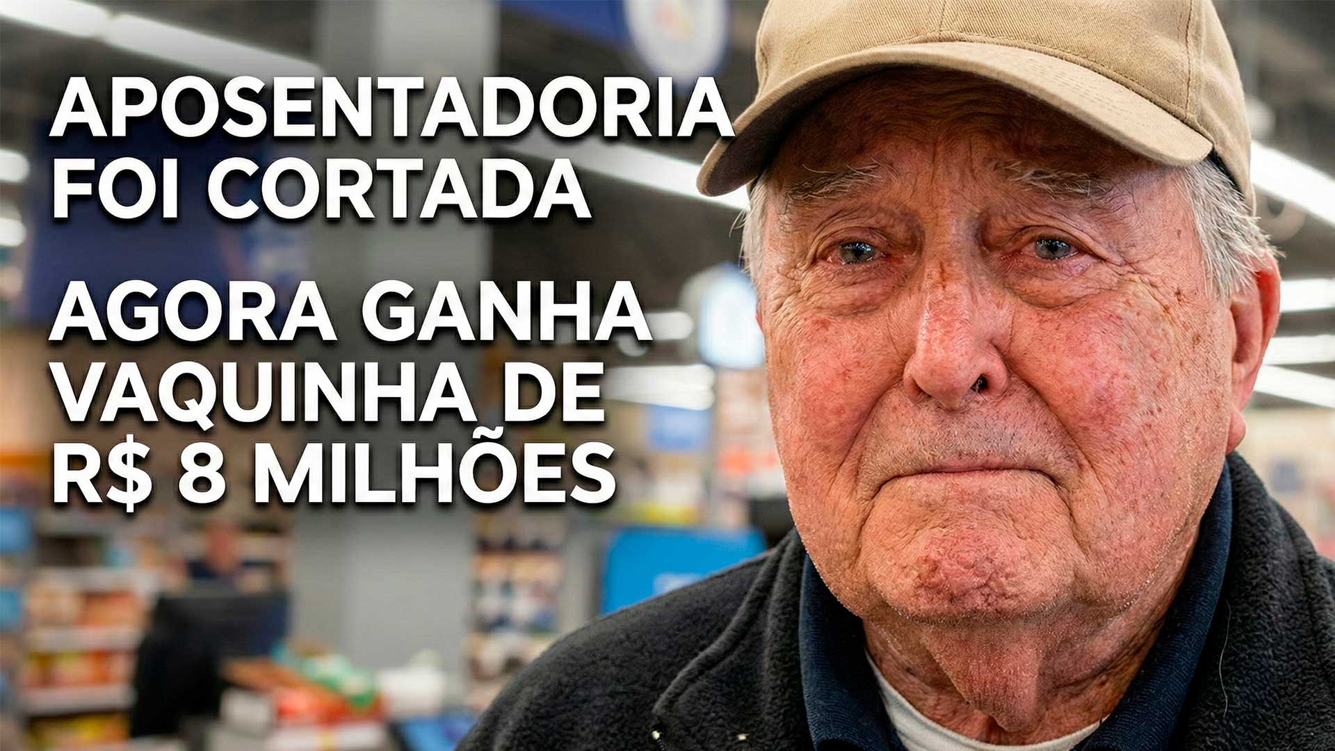 Com 88 anos ele perdeu aposentadoria e voltou a trabalhar como caixa de supermercado, agora ganha vaquinha de R$ 8 milhões (US$ 1,5 milhão) para enfim parar de trabalhar nos EUA