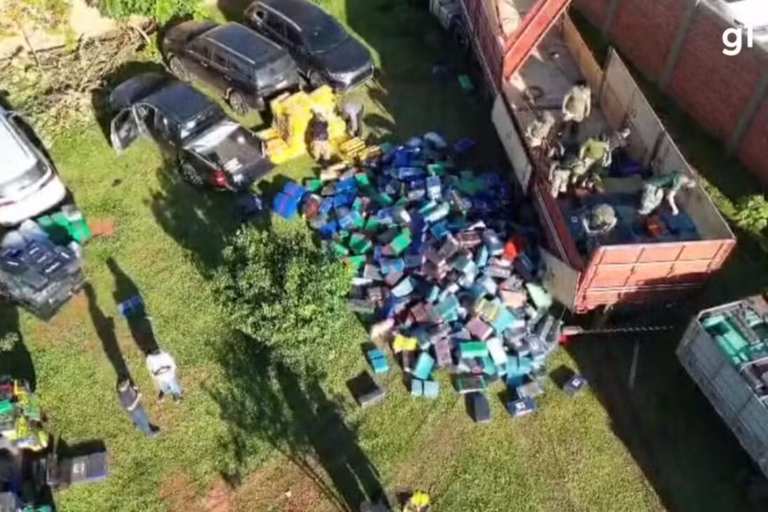 Megaoperación en las carreteras de Paraguay incauta marihuana y expone la frontera de Paraná como ruta del tráfico internacional hacia megaciudades brasileñas.