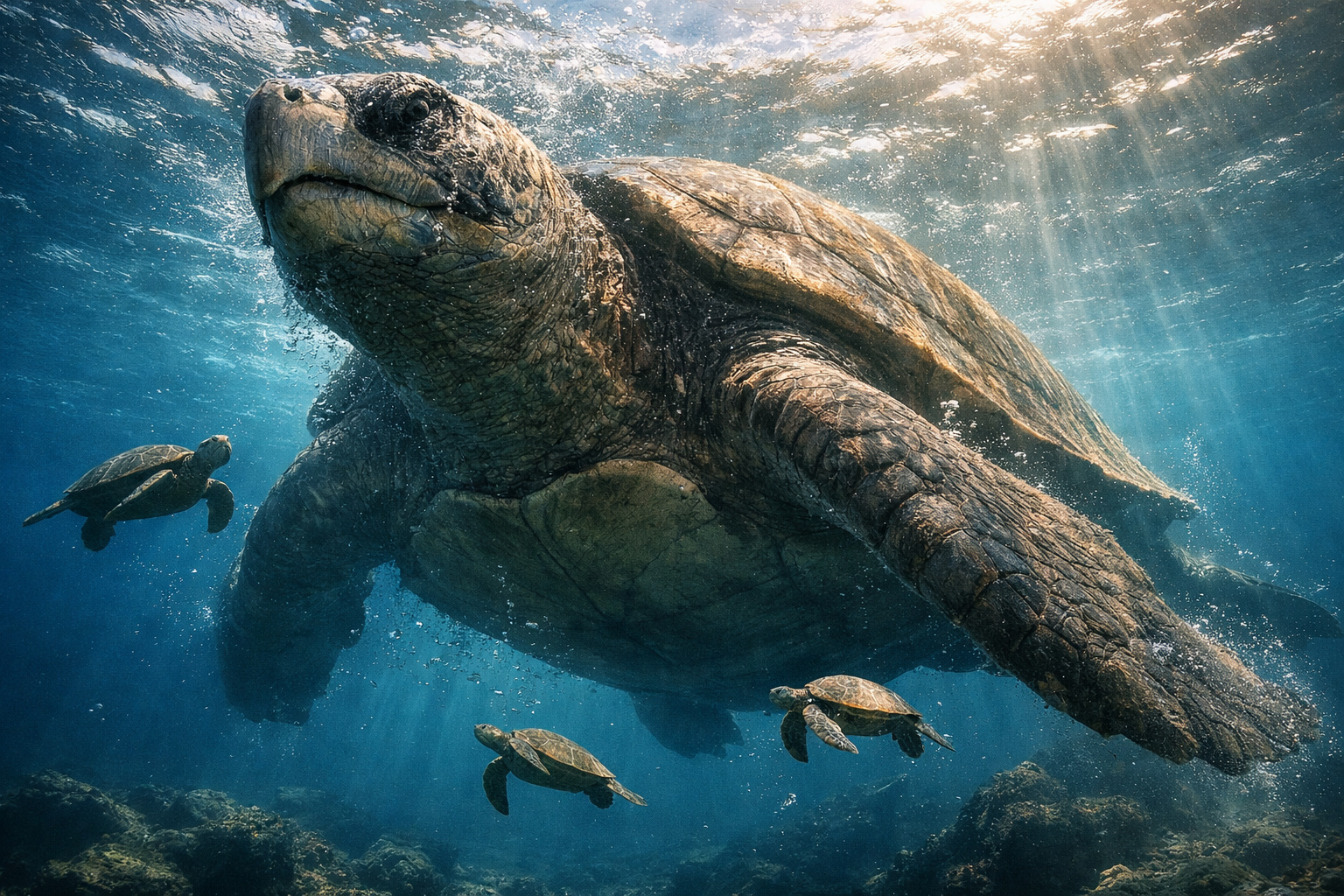 Com cerca de 4,6 metros de comprimento e peso estimado entre 2,2 e 3,5 toneladas, Archelon entrou para a história como a maior tartaruga já documentada pela ciência