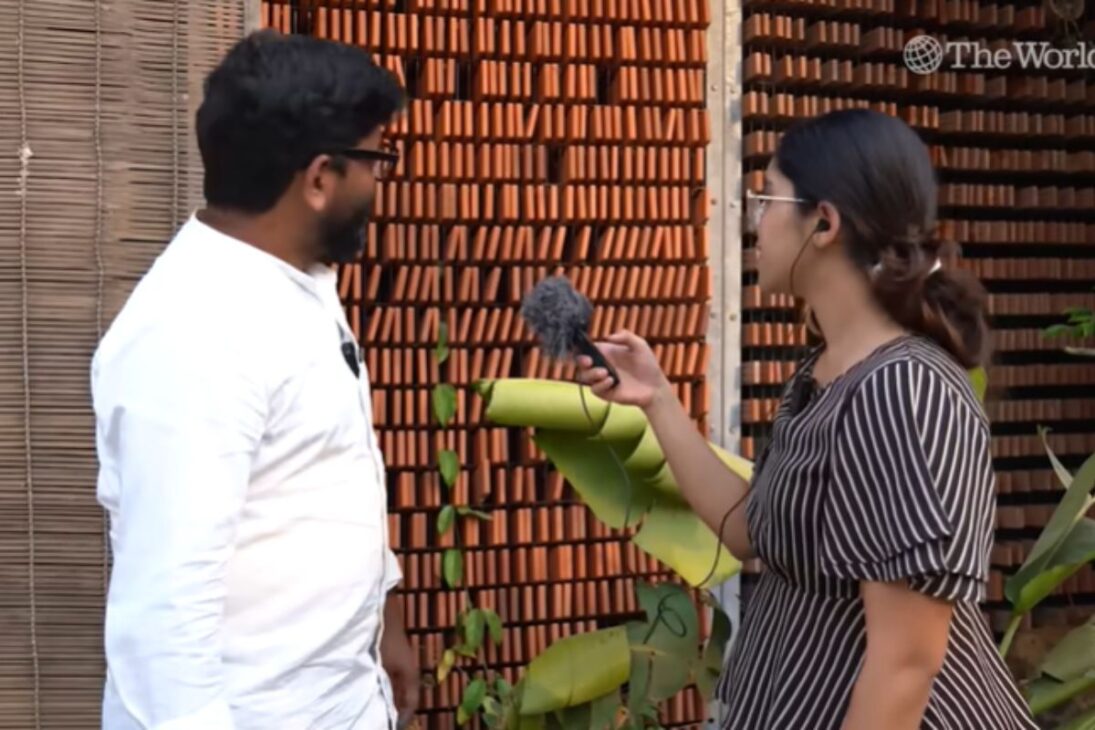 Con noches a 35 °C y apagones frecuentes, arquitecto indio revive técnicas milenarias con terracota y agua para enfriar edificios sin aire acondicionado y desafiar el calor