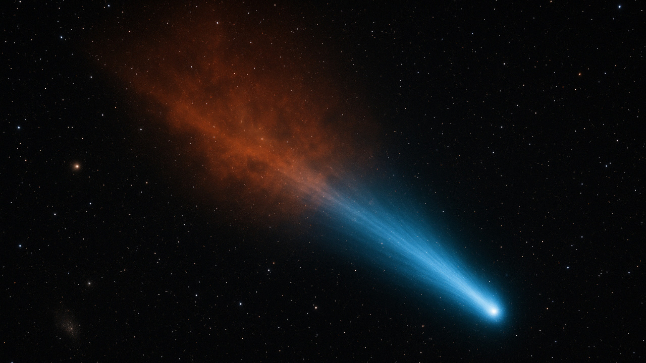 A missão XRISM detectou emissão de Raios-X do cometa interestelar 3I/Atlas, revelando indícios inéditos de interação com o vento solar.