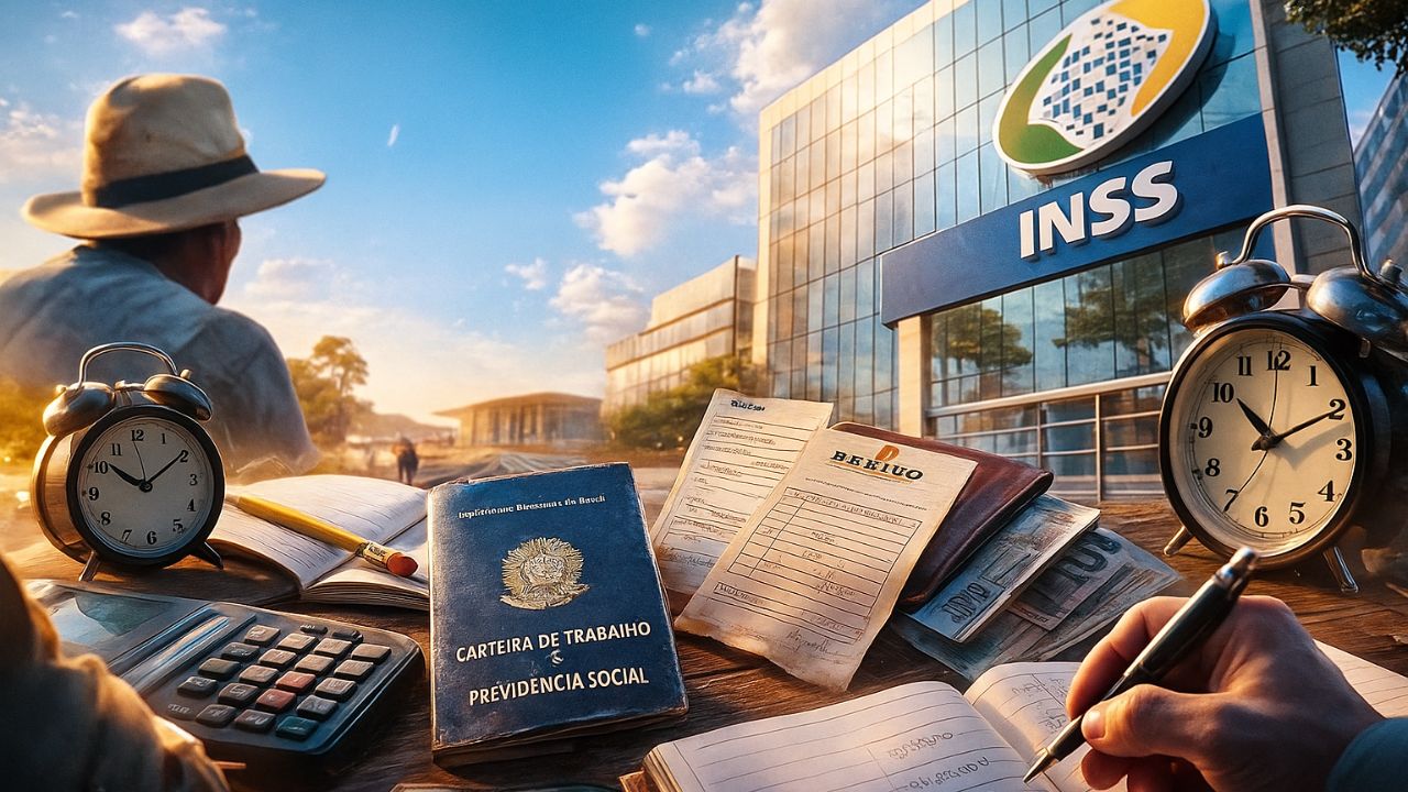 Como provar tempo de serviço sem carteira assinada, regularizar contribuições atrasadas, evitar erros irreversíveis no INSS e garantir uma aposentadoria correta