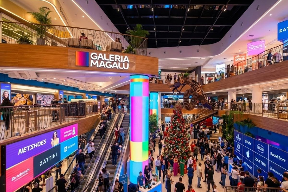 Galeria Magalu inaugura megaloja de 4.000 m² na Paulista; concorrente da Havan aposta em estratégias digitais e expansão varejista nacional integrada.