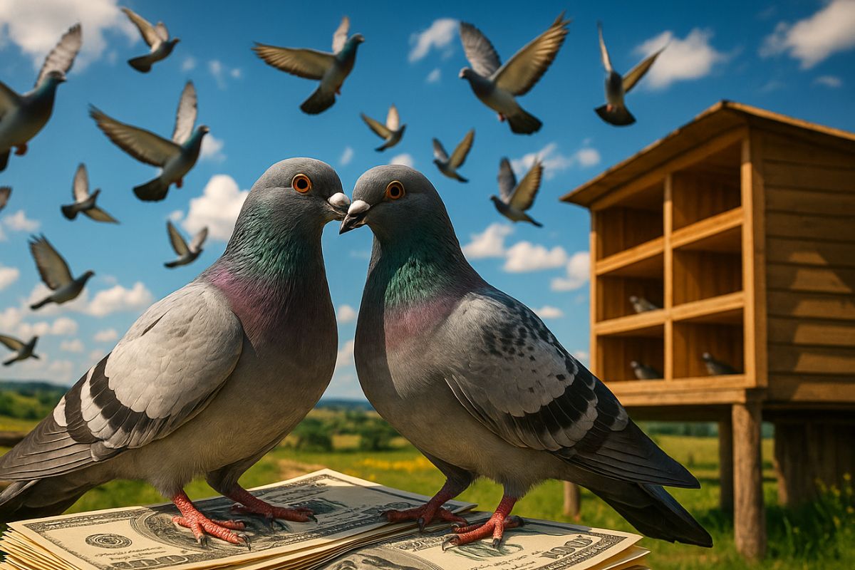 Criação de pombos com pombo-correio em SP une aves domésticas, turismo rural e negócio lucrativo para pequenos produtores que querem renda extra.