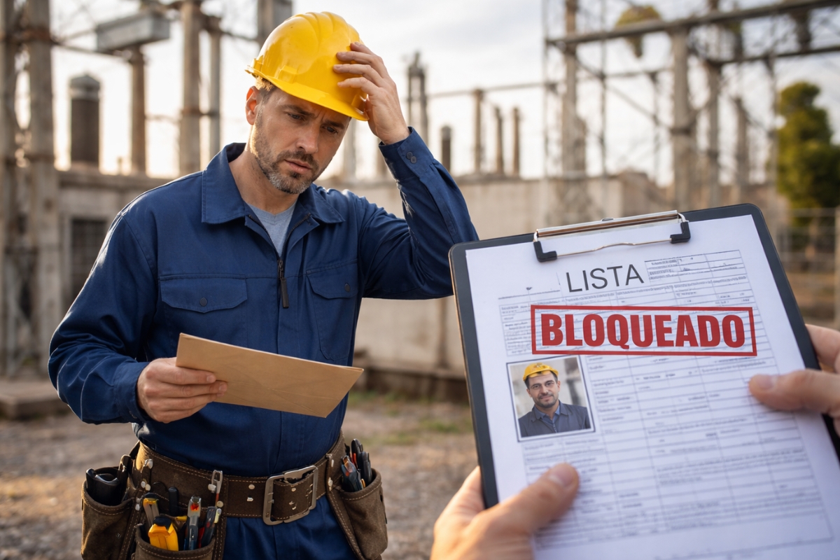 Eletricista tem nome bloqueado em sistema secreto, perde vagas de trabalho e empresas agora são obrigadas a indenizar