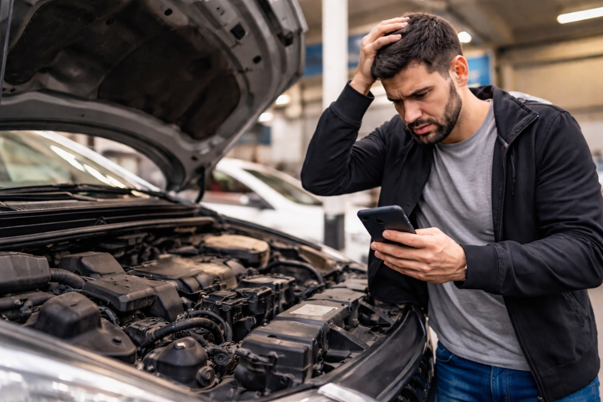 Um motorista de aplicativo vai receber R$ 5 mil após comprar um carro usado que apresentou defeito pouco tempo depois da aquisição
