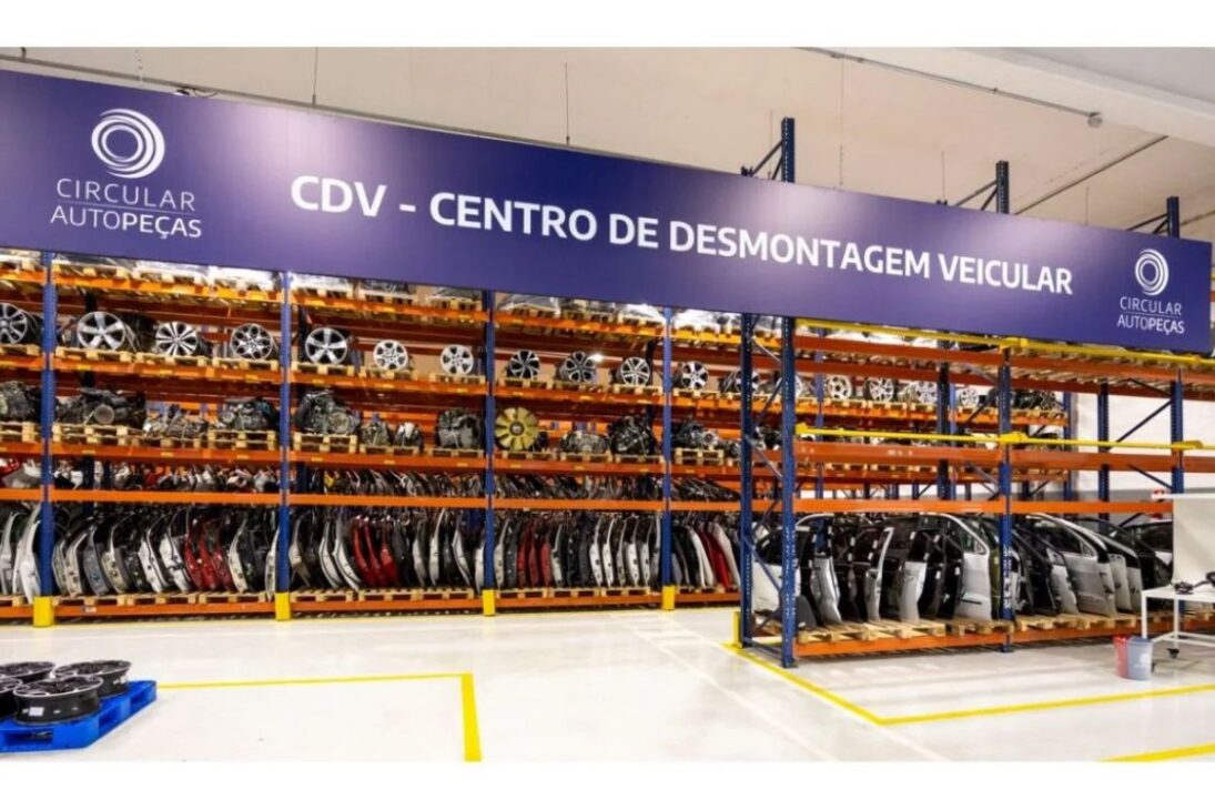 desguace oficial de Stellantis crea el Centro de Desmontaje Vehicular Circular AutoPeças, vende piezas usadas y apuesta por la economía circular en el mercado automotriz.