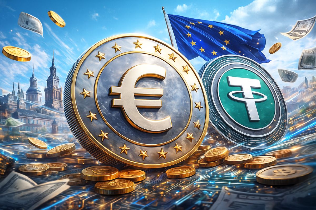 Dez bancos europeus criam a qivalis para lançar stablecoin em euro e disputar com a Tether o mercado global de pagamentos digitais.