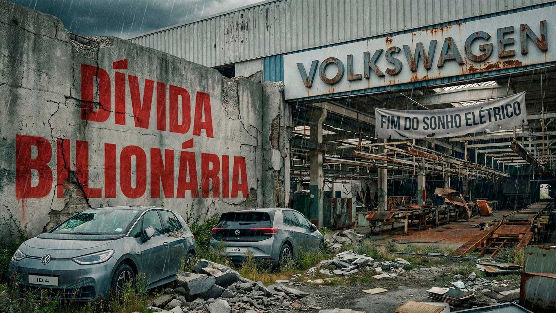 Dívida gigantesca volta ao centro do poder da Volkswagen, pressiona dividendos, trava reformas e expõe impasse na Volkswagen em plena corrida pelos elétricos