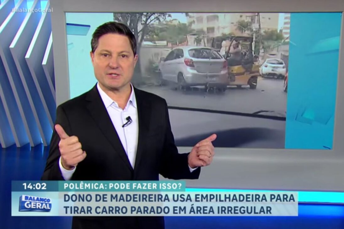 En Diadema, montacargas retira auto de zona de carga y descarga y revela fallas en la fiscalización del tránsito, del ayuntamiento de Diadema y del código de tránsito.