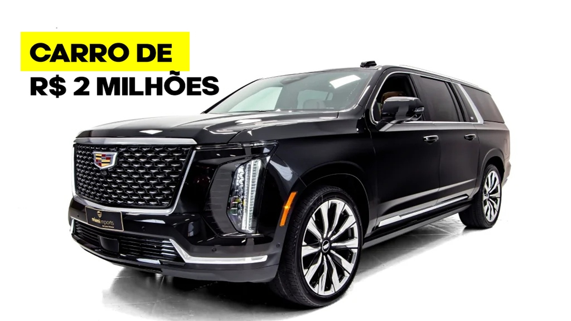 Renato Cariani revela por que vendeu uma Cadillac Escalade de R$ 2 milhões, blindada e com só 1.500 km rodados.
