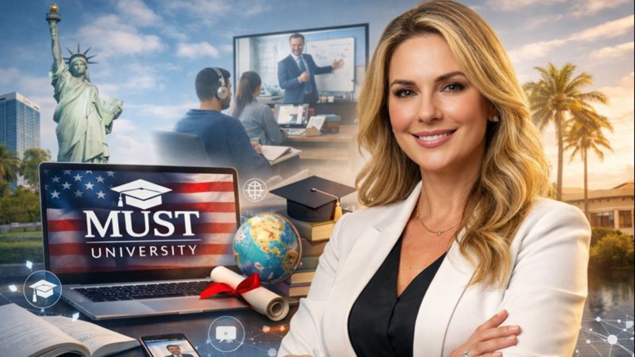 Universidade americana fundada por brasileira aposta no ensino superior digital, educação online internacional e educação continuada.