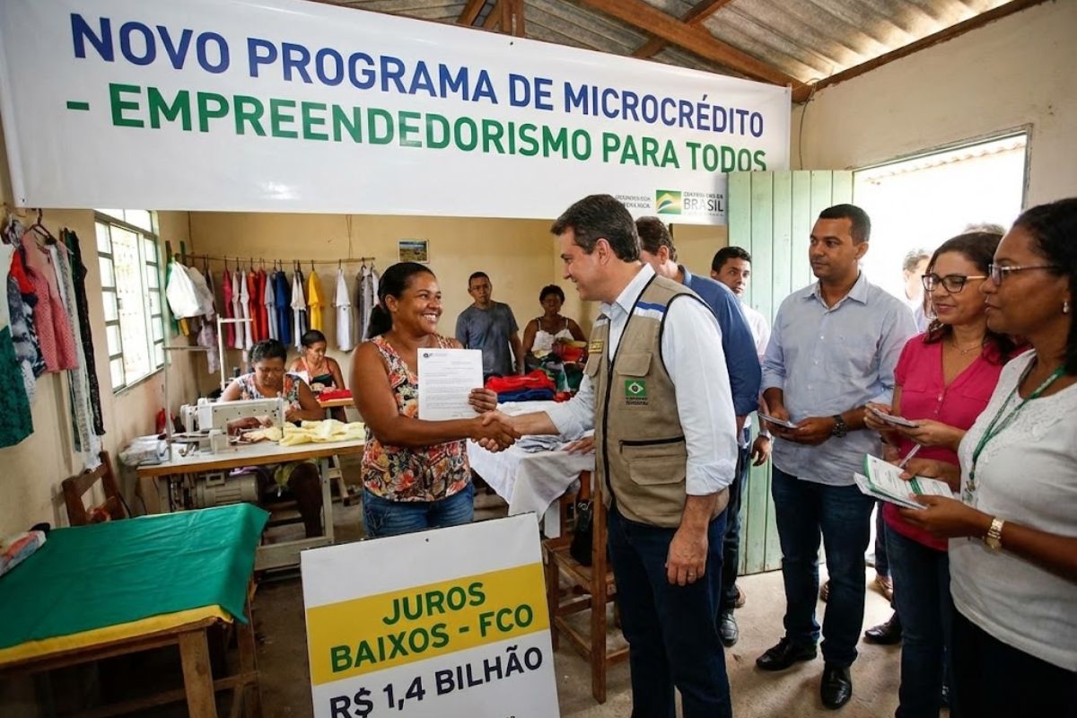 Novo programa do governo amplia microcrédito produtivo orientado com o Banco do Brasil, FCO e Programa Acredita, gerando renda e crédito acessível.