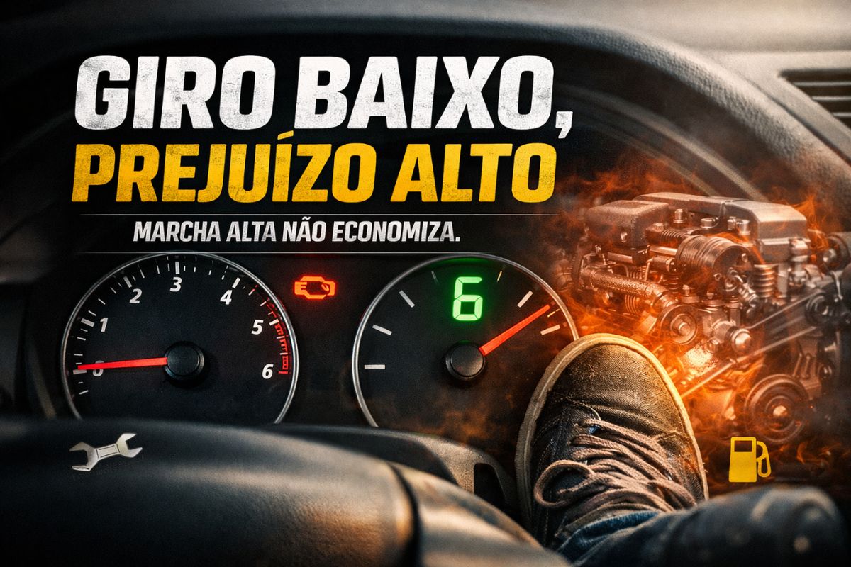 Esse truque para economizar combustível destrói o motor do seu carro, força a marcha errada e pode levar o veículo antes do tempo para a oficina.