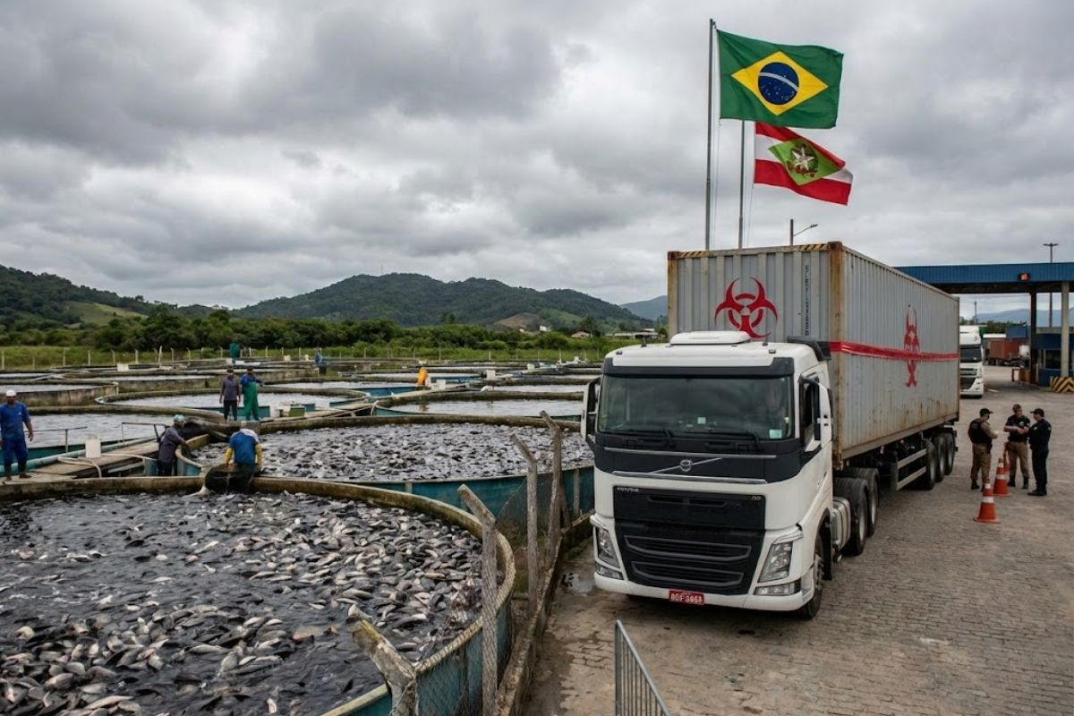 Em Santa Catarina, disputa sobre tilápia opõe produção de tilápia à tilápia do Vietnã, enquanto o tilapia lake virus acende alerta sanitário para produtores.