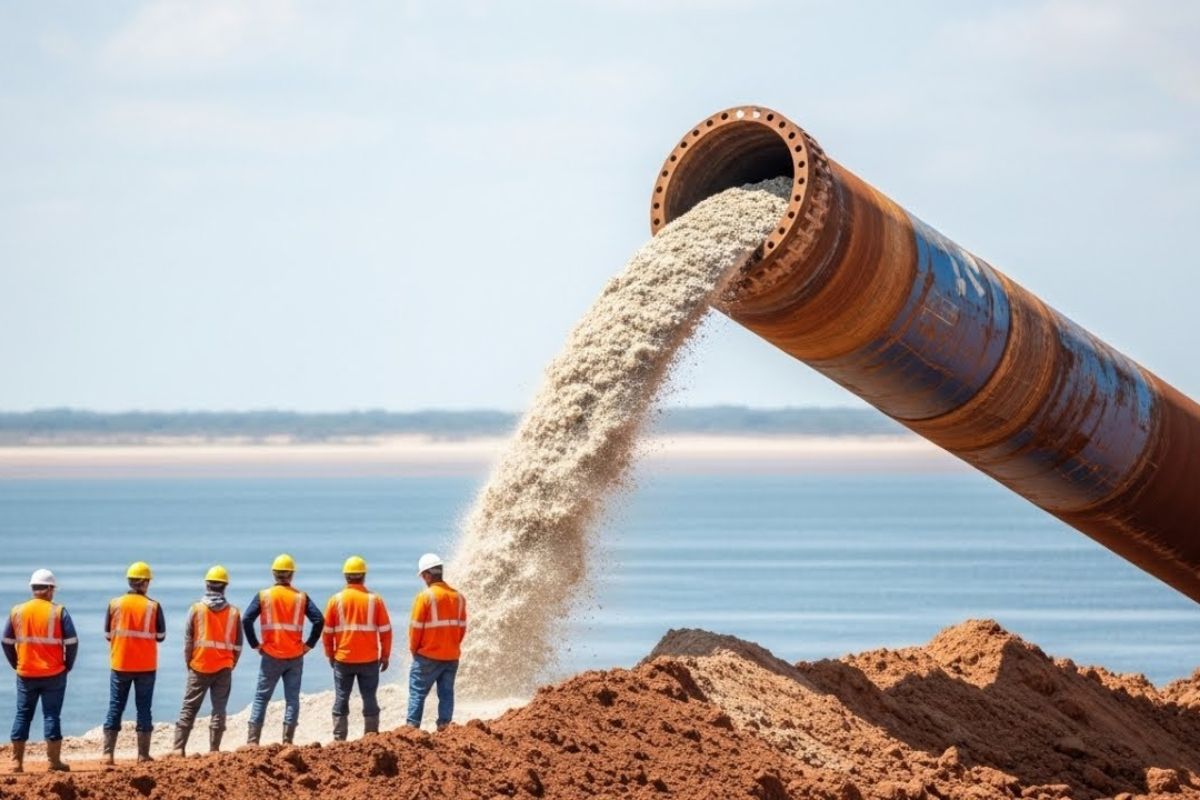 túnel gigante sob o rio Hudson em Nova York, parte do Hudson Tunnel Project, promete aliviar o trânsito em Nova York e proteger a economia da costa leste.