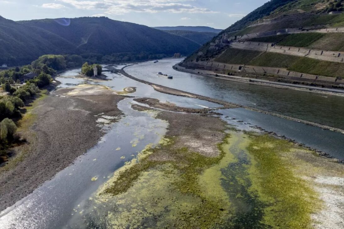 Cuando Europa ve ríos secarse, piedras de hambre reaparecen, barcos encallan y la energía queda en riesgo, revelando un continente presionado por extremos climáticos sucesivos.