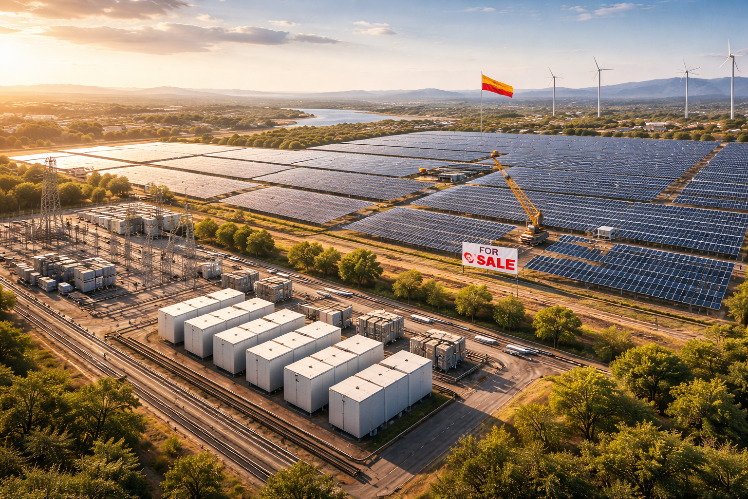 Excesso de energia solar redefine preços e estratégias do setor elétrico espanhol