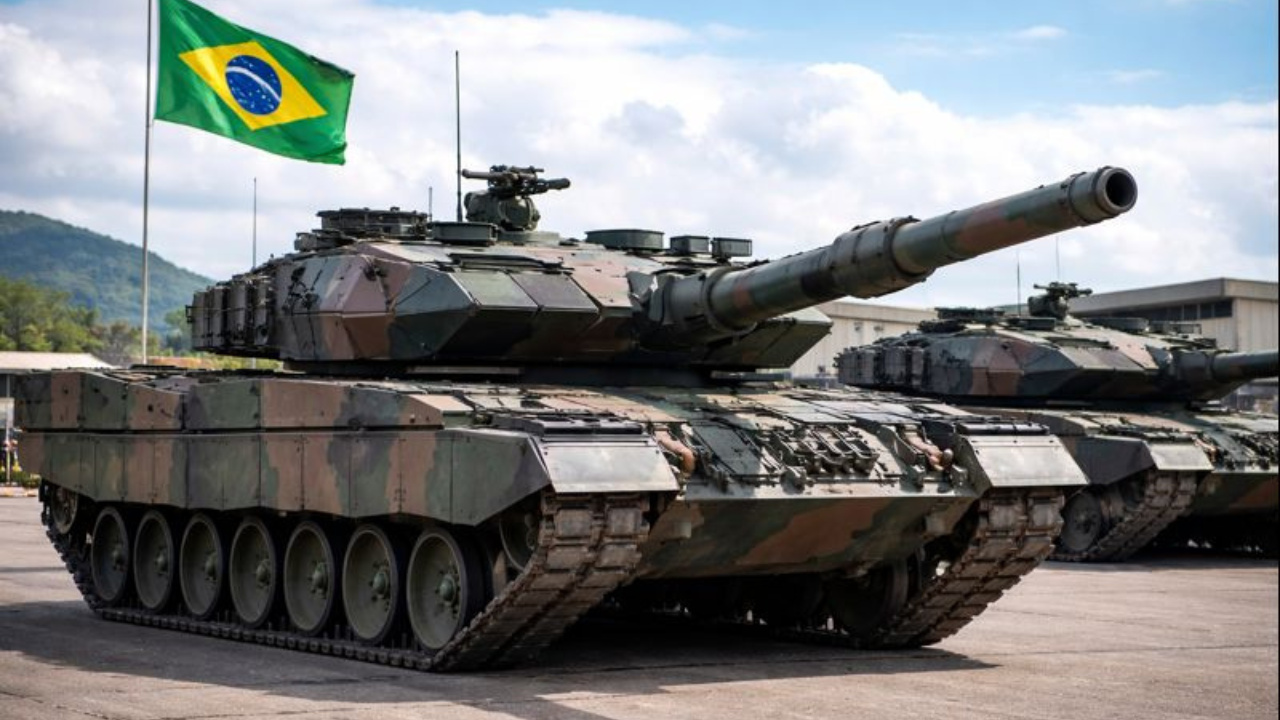 Leopard 2A6 foi descartado pelo Exército Brasileiro após análise de custo, logística e estratégia de modernização militar.