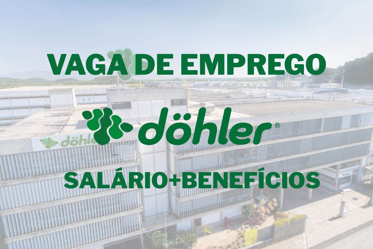 vagas em Joinville na gigante têxtil Döhler para auxiliar de produção com ensino fundamental completo e plano de saúde e benefícios para crescer.