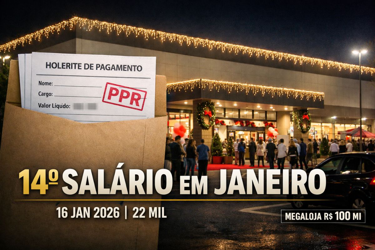 Gigante varejista antecipa PPR da Havan e 14º salário, anuncia megaloja de R$ 100 milhões e reforça valorização dos colaboradores com Luciano Hang.