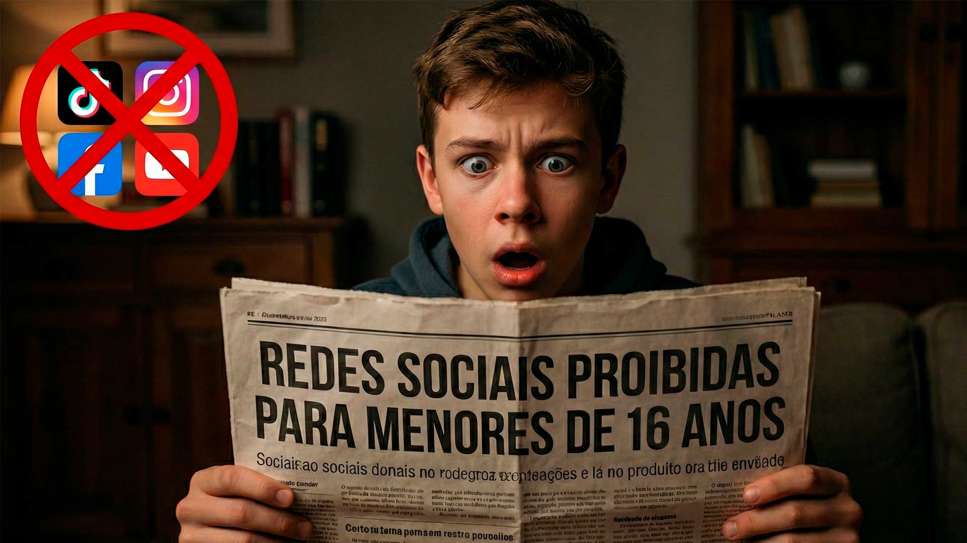 Governo anuncia que adolescentes de até 16 anos estão proibidos de usar redes sociais como TikTok e Instagram na Austrália, acendendo alerta mundial sobre saúde mental, liberdade digital e poder das big techs
