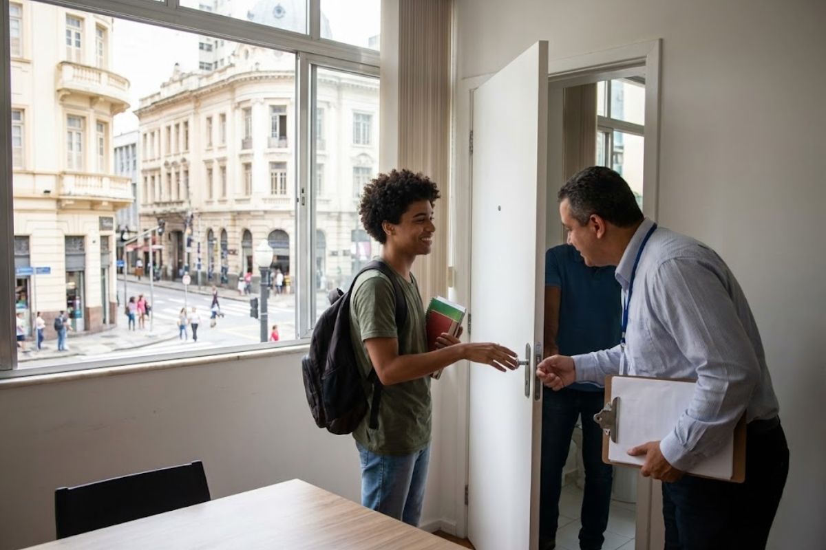 Aluguel Universitário garante auxílio-moradia em Niterói para estudantes de baixa renda e apoia o acesso ao ensino superior com moradia perto da faculdade.