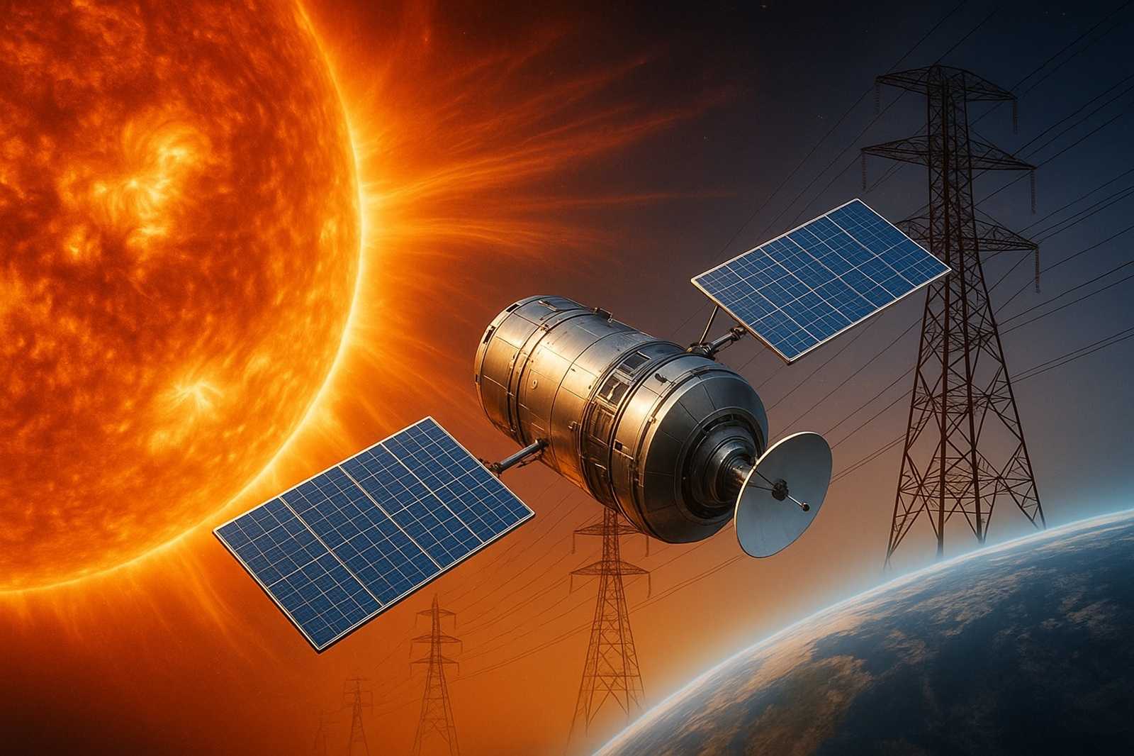 IA prevê vento solar com 45% mais precisão e até 4 dias antes, fortalecendo proteção de satélites, redes elétricas e comunicações contra tempestades solares