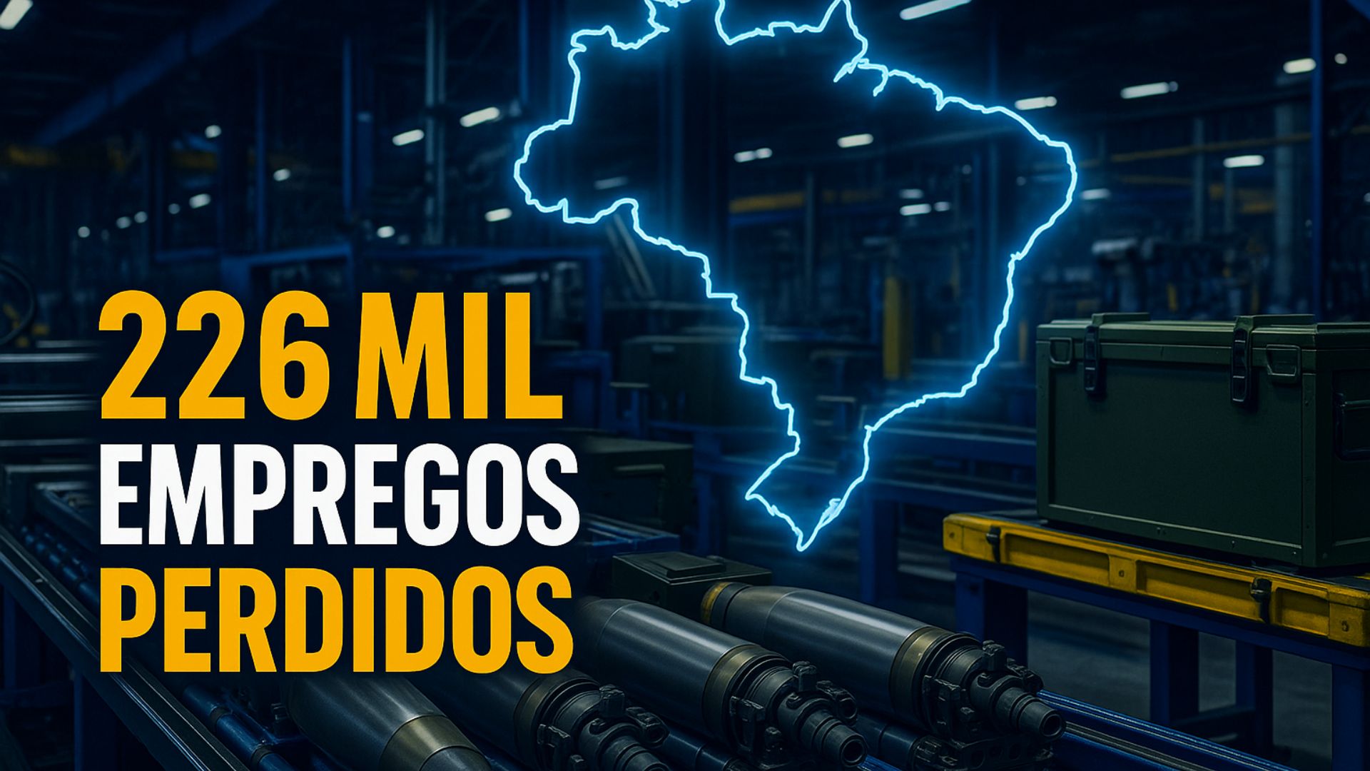 Estudo da CNI indica que produzir 30% dos itens de defesa no Brasil pode gerar 226 mil empregos e quase R$ 10 bilhões em tributos.