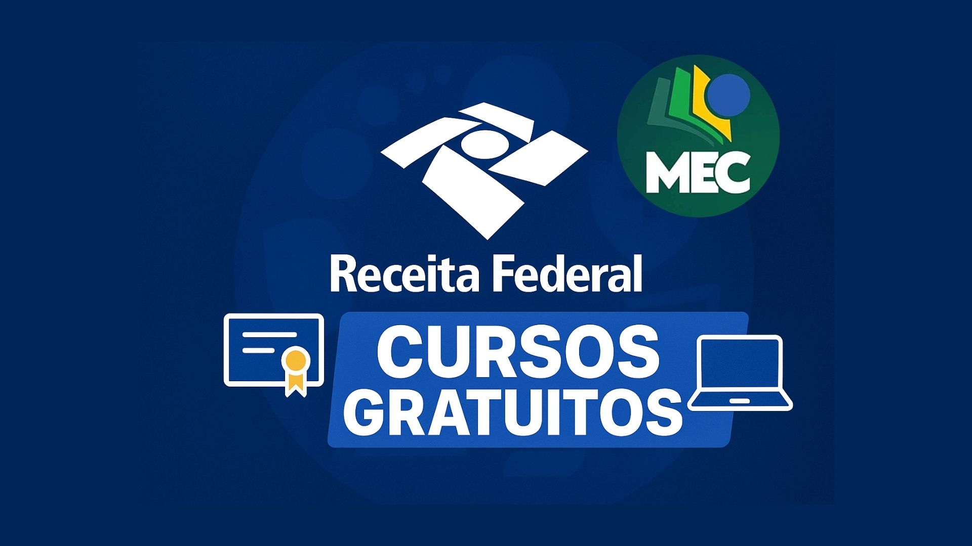 Cursos EAD 100% gratuitos do MEC oferecem certificado e mais de 100 opções em várias áreas para todos os interessados. Inscreva-se online.