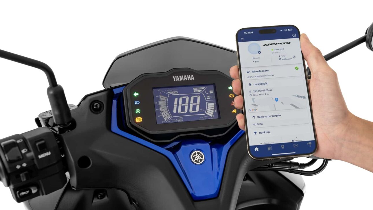 Nueva Yamaha Aerox 160 llega a Brasil con motor 155 cm³, ABS, Smart Key, visual deportivo y conectividad Y-Connect por R$ 18.990.