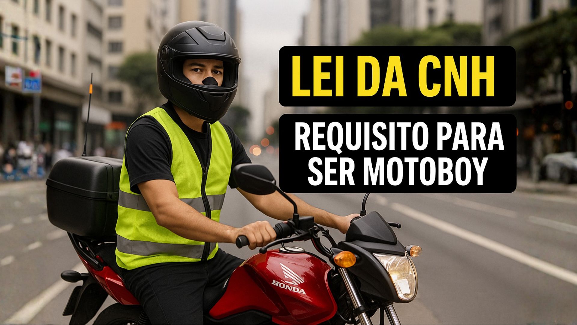 Exigências da Lei 12.009 para motoboys incluem idade mínima, curso obrigatório e equipamentos de segurança. Veja regras e impactos na profissão.