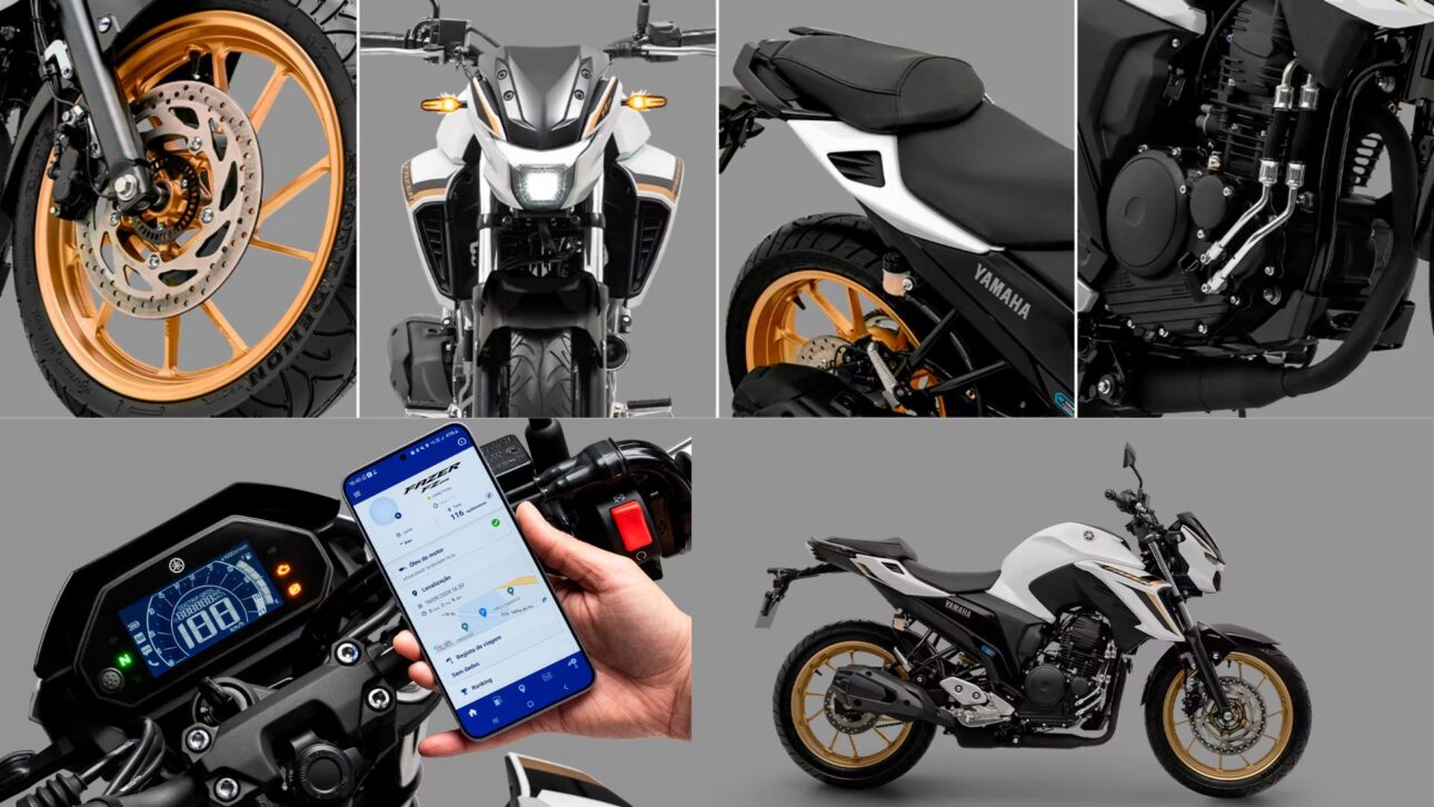 Fazer 250 2025 gana pantalla más grande, Bluetooth, full LED y ABS en las dos ruedas, reforzando tecnología y rendimiento en el segmento de 250 cc.