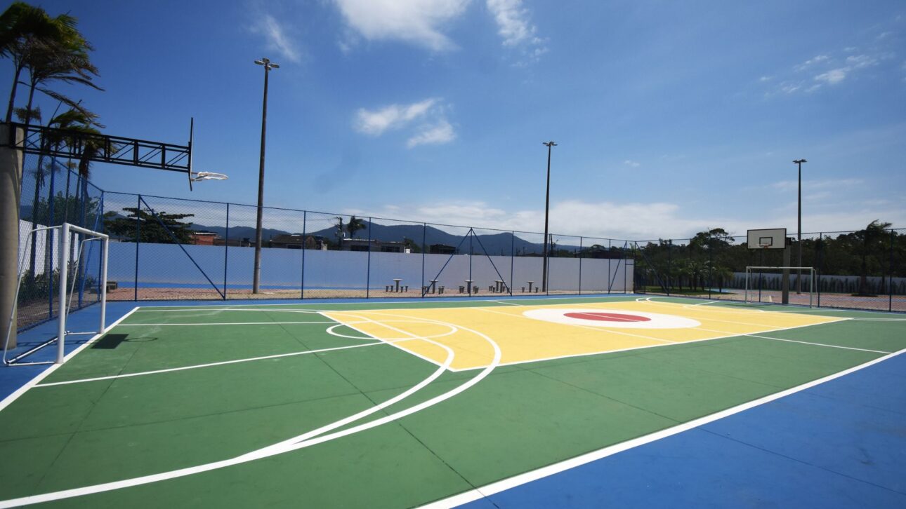 Nuevo parque de 14,8 mil m² en Praia Grande recibe más de R$ 6,5 millones y reúne esparcimiento, deporte, accesibilidad e infraestructura completa.