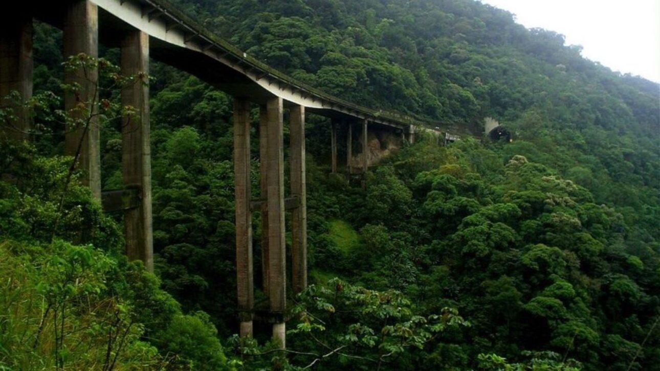 La Autopista De Los Inmigrantes Se Destaca Por Sus Altos Viaductos, Túneles Extensos Y Su Ingeniería Sostenible Al Cruzar La Sierra Del Mar Integrada A La Mata Atlántica.