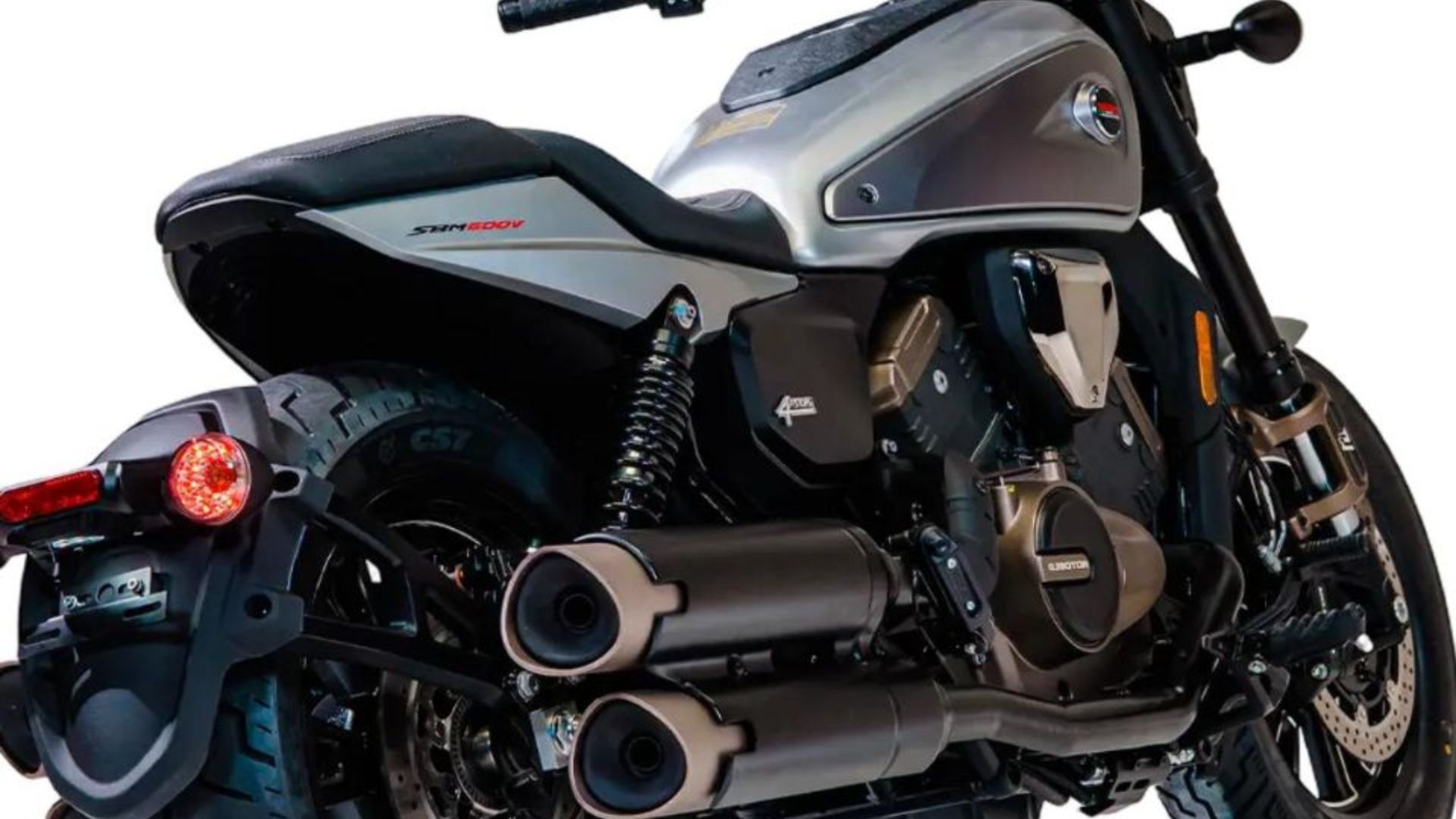 Nova Shineray SBM 600V 2026 chega ao Brasil com motor V4, eletrônica avançada, full-LED, painel TFT e preço de R$ 51.990 para competir no segmento custom.