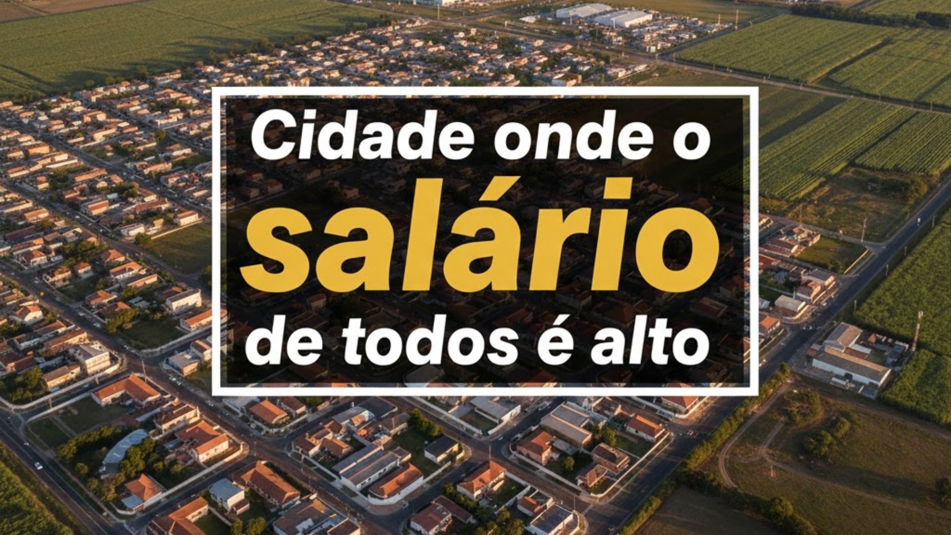 Cidade com 4 mil habitantes lidera média salarial do Brasil, supera São Paulo e Campinas e se destaca por Embraer, agronegócio e dados do IBGE.