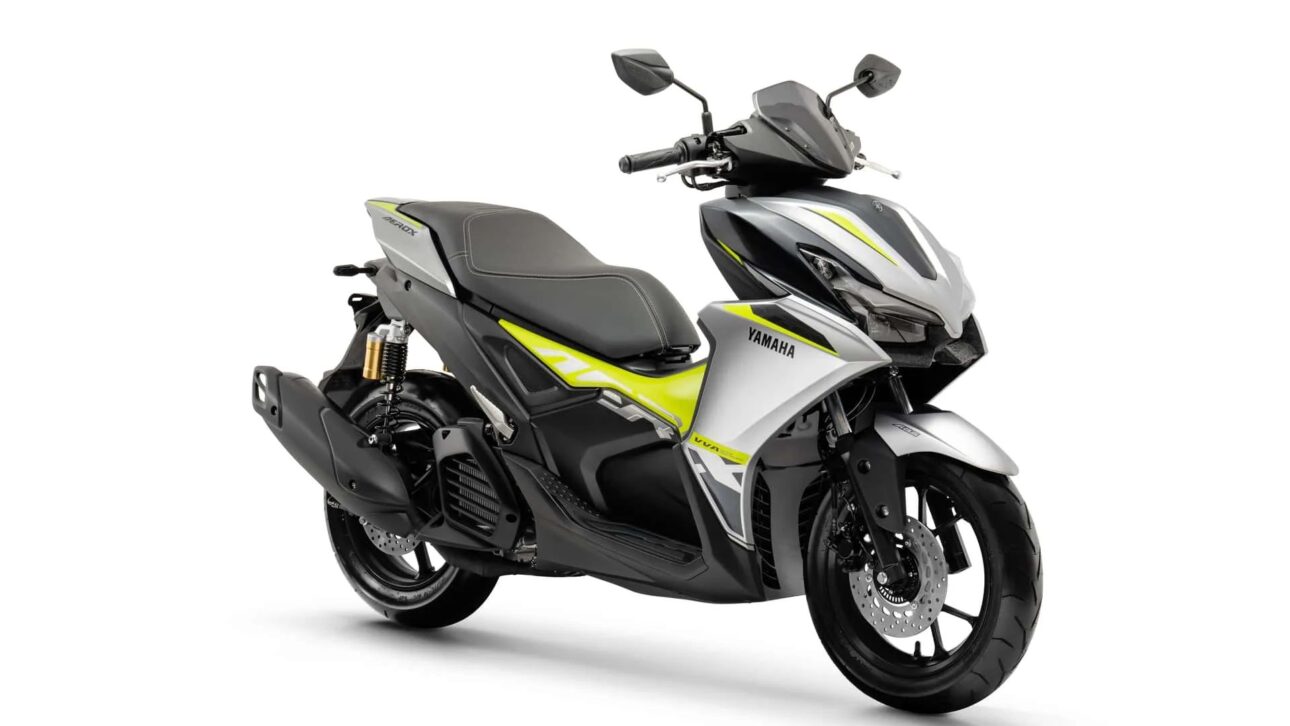 Yamaha lanza la Aerox 160 ABS Connected en Brasil por R$ 18.990, con motor de 15,4 cv, frenos de disco, ABS, Bluetooth, panel digital y sistema Stop & Start.