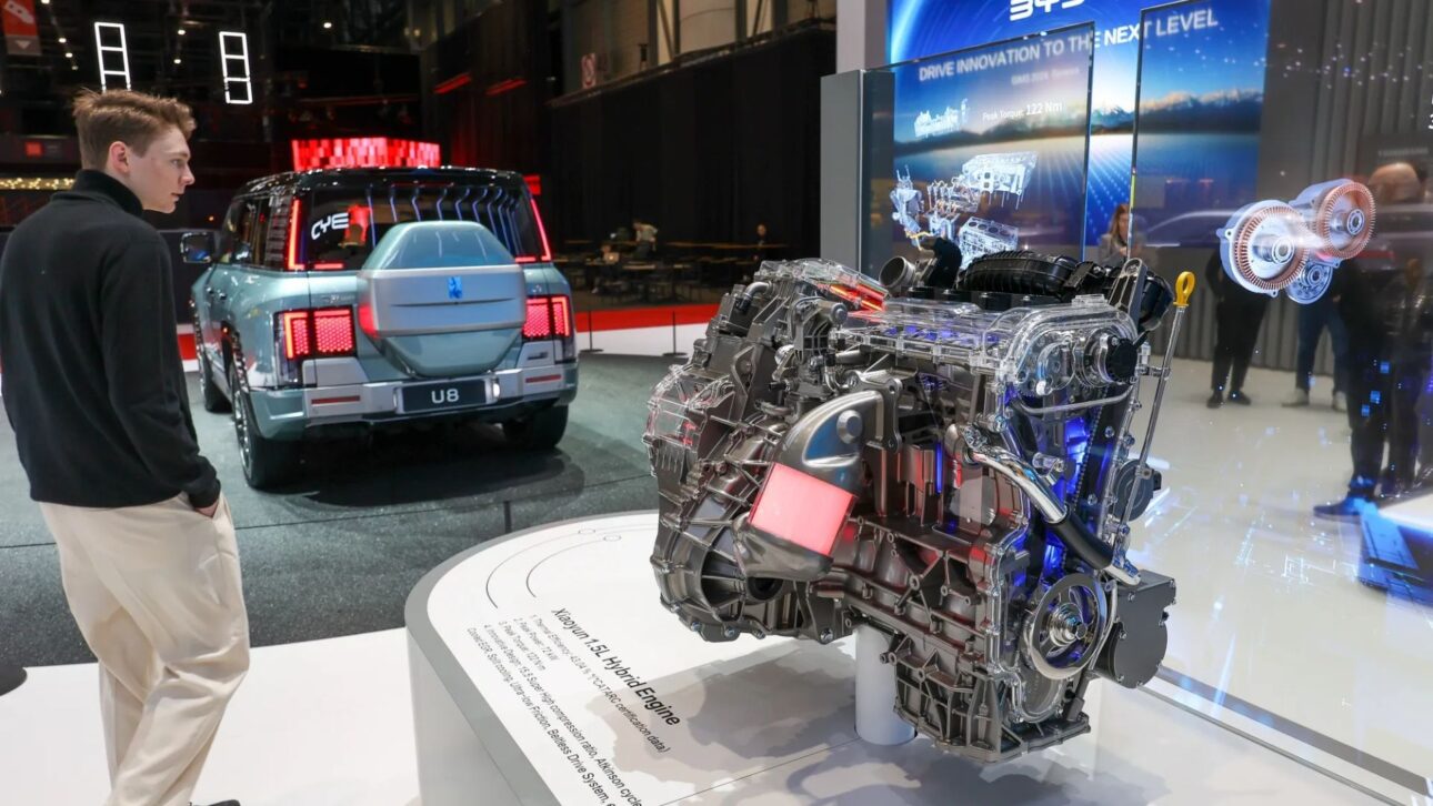 Motor híbrido Mach 1.5T, da Dongfeng, atinge 48,09% de eficiência térmica e supera Toyota e BYD com novas soluções de combustão e redução de perdas.