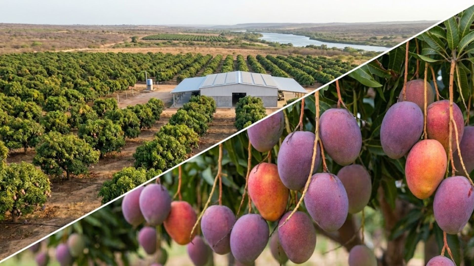 Maior fazenda de mangas do Brasil gera 1.400 empregos, usa robôs na seleção das frutas e mantém escola rural com robótica e energia solar.