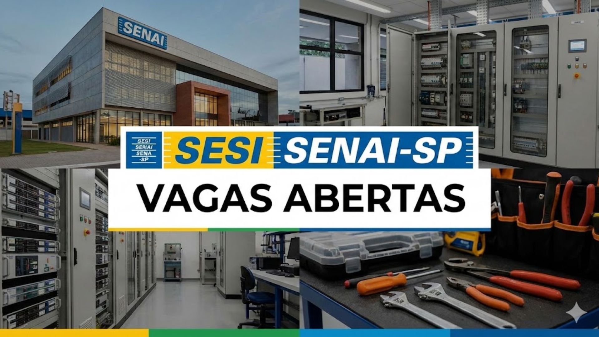 SESI SENAI-SP abre vaga de Oficial de Manutenção II em Registro, com salário de R$ 3.488,55, CLT, estabilidade e inscrições até 17 de dezembro.