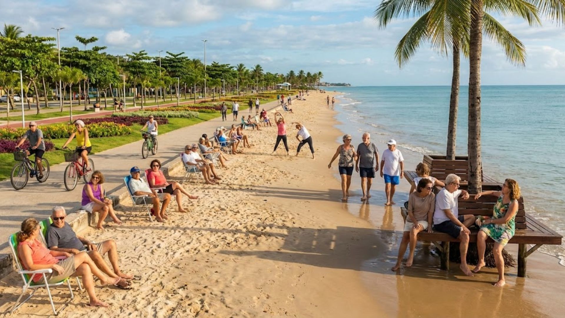 Santos concentra 107 centenários e abriga o maior jardim de praia do mundo, com 5,3 km de orla, área verde histórica e destaque na Baixada Santista.