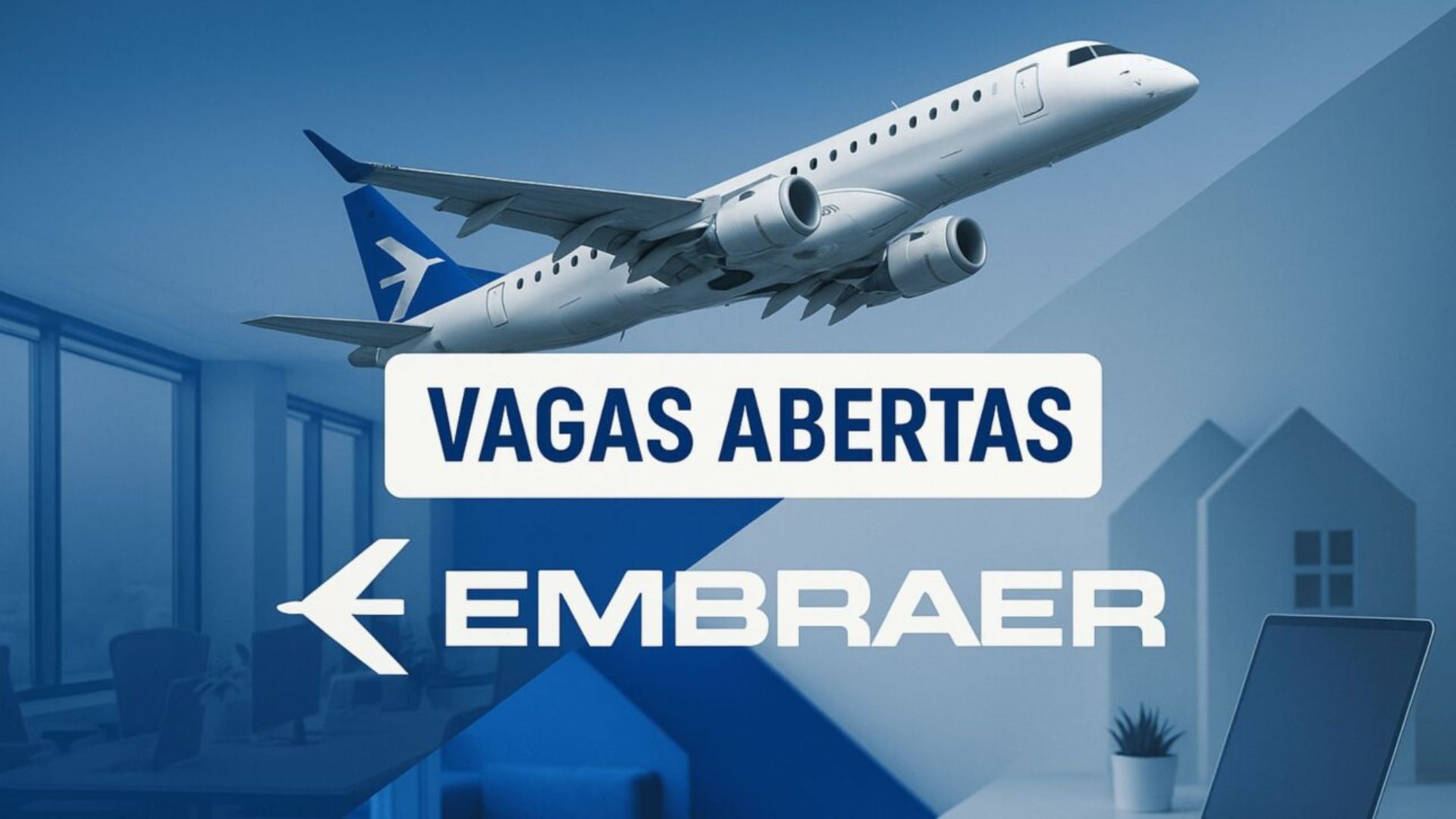Embraer abre vagas em São Paulo com opções híbridas, presenciais e bancos de talentos. Há oportunidades para PCD em diferentes áreas e cidades.