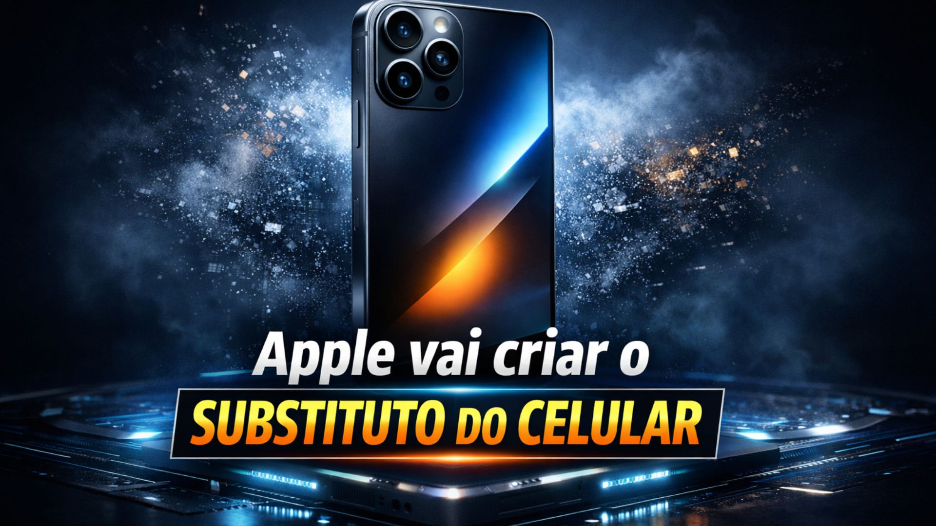 Apple planeja lançar óculos inteligentes com chip do Apple Watch, bateria de até 72h e integração total com iPhone. Revolução à vista.