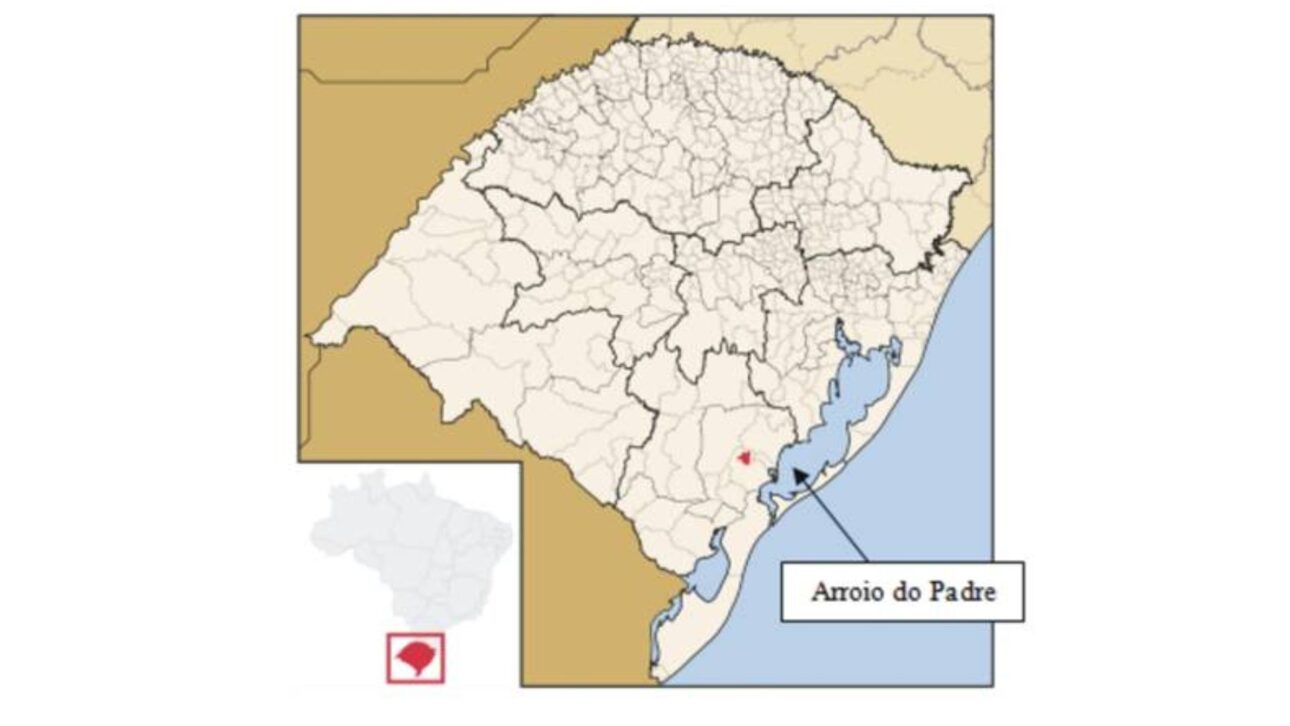 Arroio do Padre es un municipio gaúcho cercado solo por Pelotas, con 2,6 mil habitantes, 124,6 km² y PIB per cápita superior a R$ 37 mil.